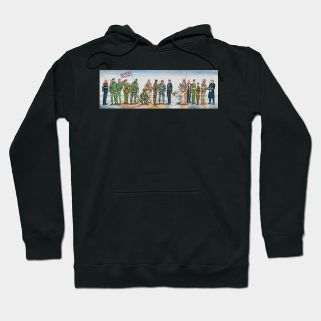 Royal Marines 1972-2014 Hoodie by WonderWebb